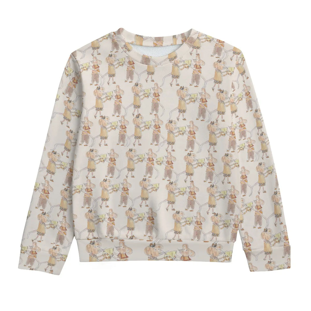 L' Amour de Fromage kids sweatshirt beige