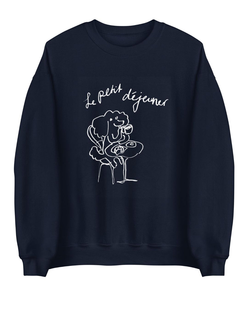 Le Petit Déjeuner Sweatshirt - royal, navy, black