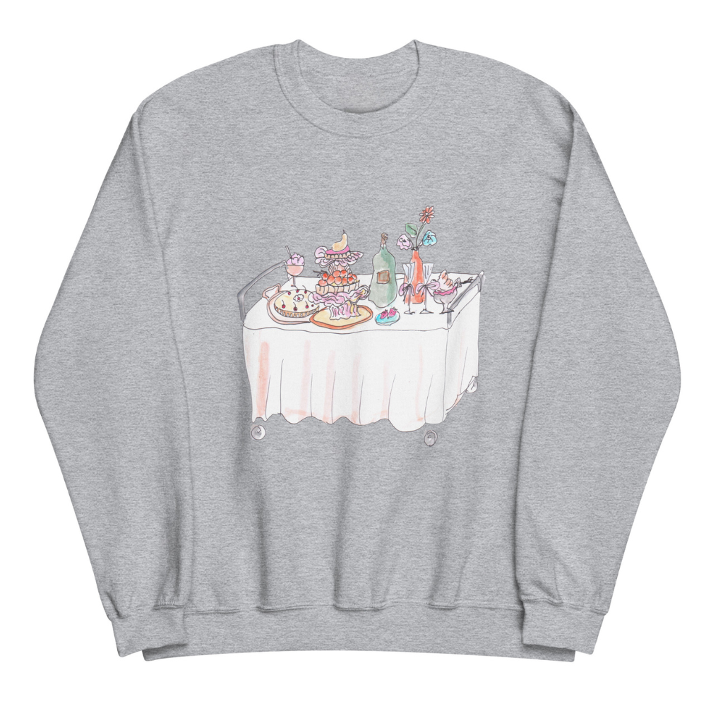 Mieux Que Le Ritz Sweatshirt- grey