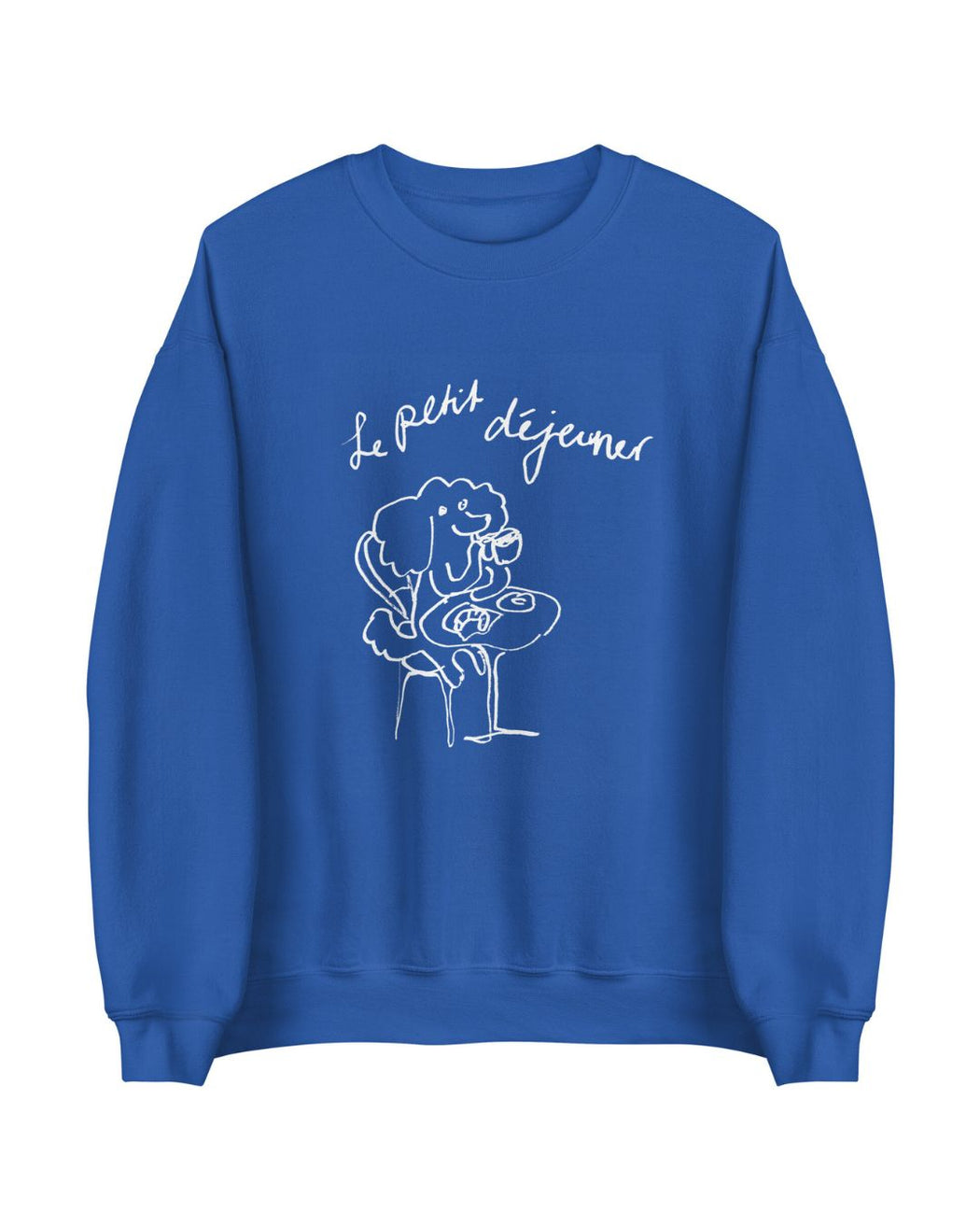 Le Petit Déjeuner Sweatshirt - royal, navy, black