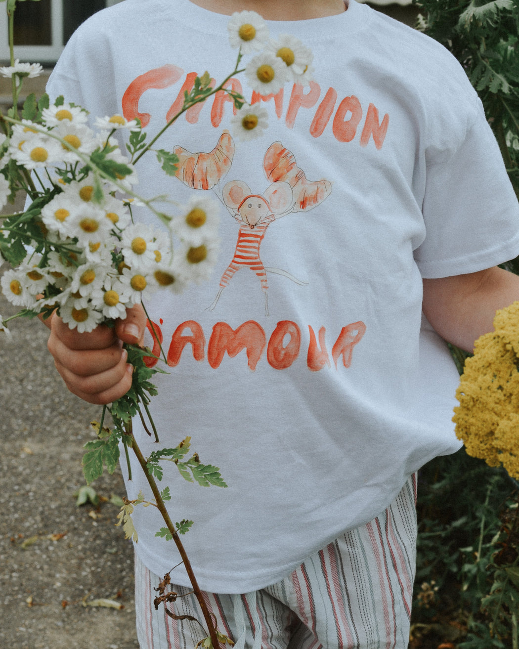 Champion De Croissants KIDS T-Shirt -Victoria Steiner collab ♥️