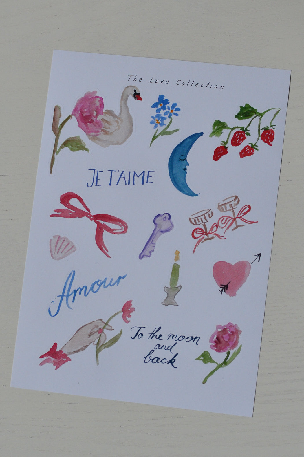 The Love Colletion Sticker Sets