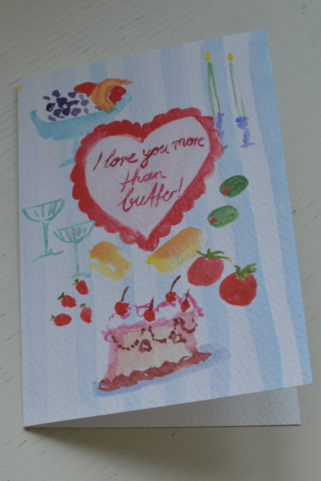 More Than Butter greeting card