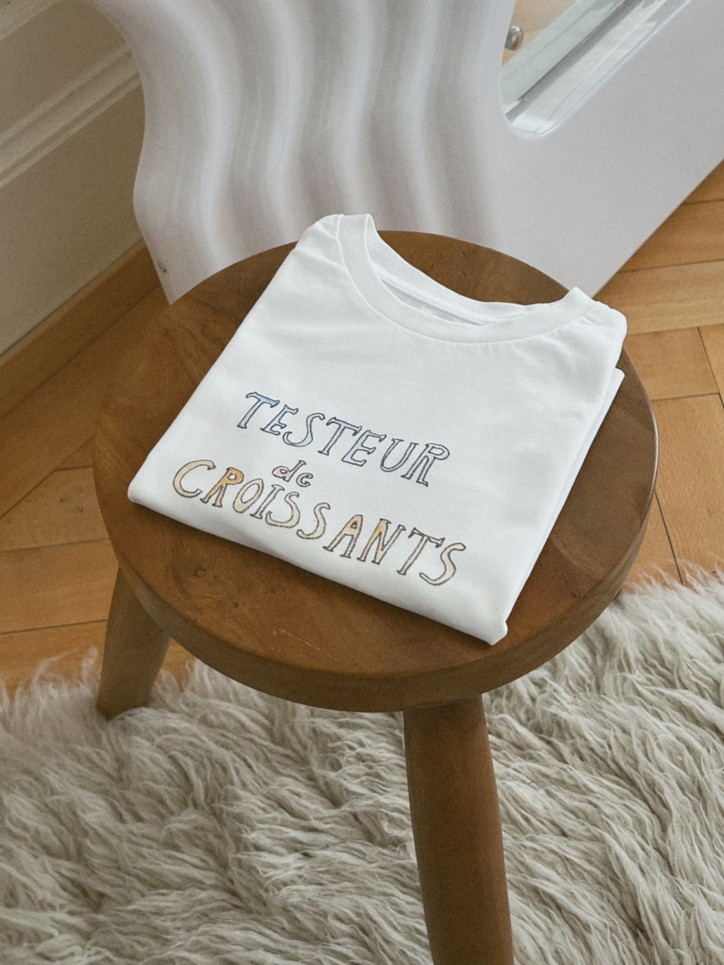 Testeur De Croissants organic cotton kids t-shirt