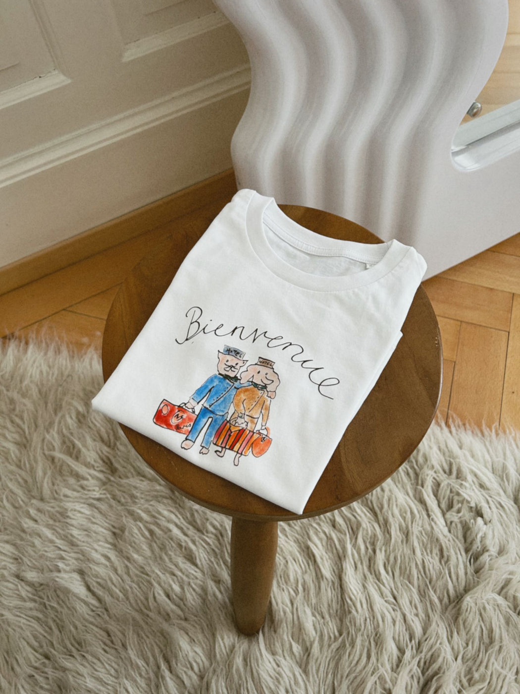 Bienvenue kids T-Shirt organic cotton