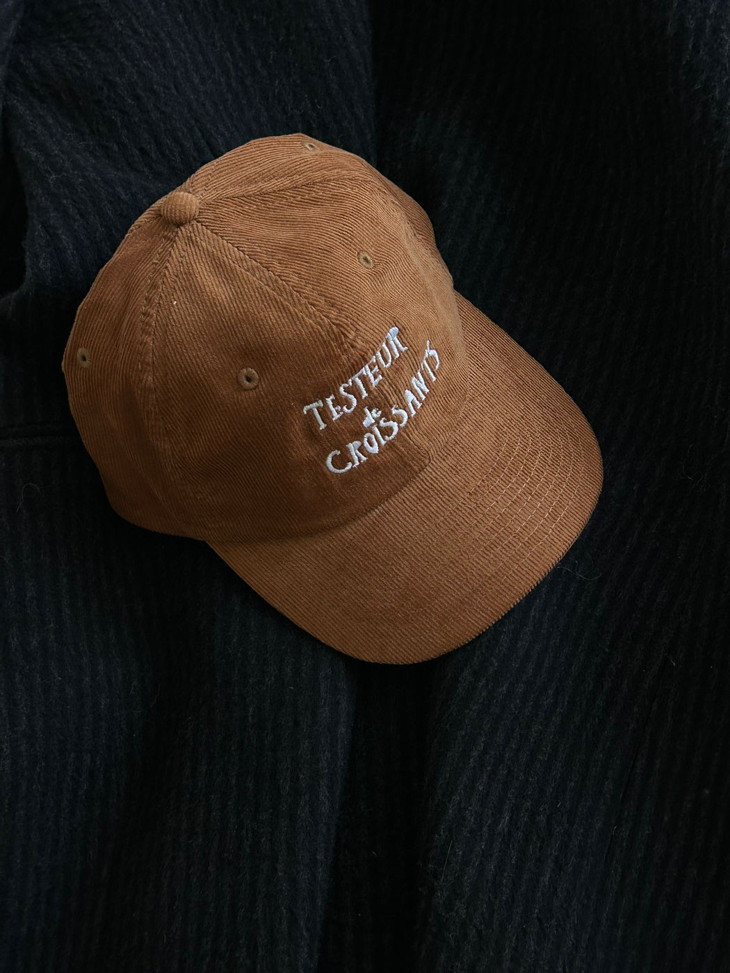 Testeur De Croissants Corduroy cap- Camel