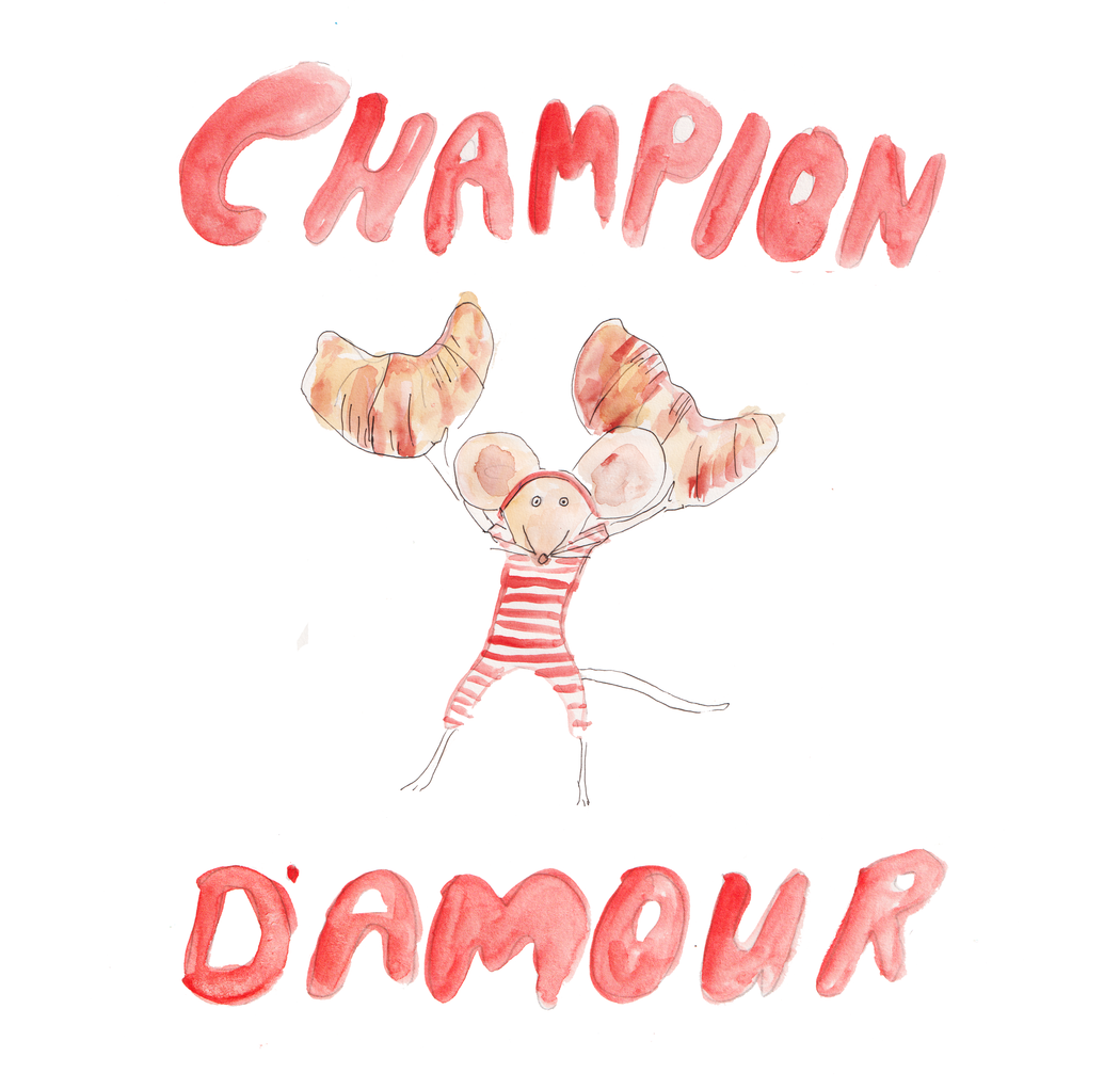 Champion De Croissants GROWN UP T-Shirt -Victoria Steiner collab ♥️