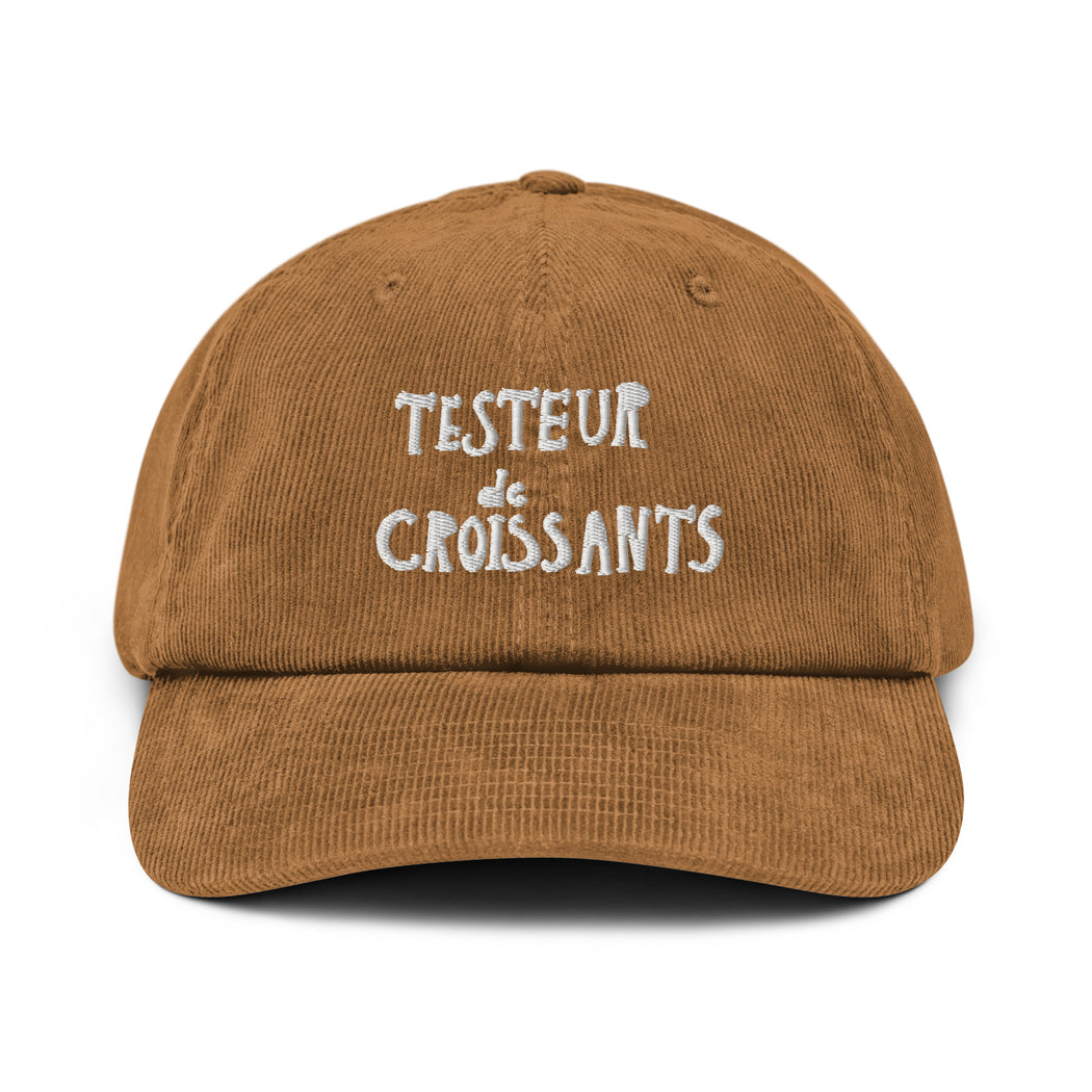 Testeur De Croissants Corduroy cap- Camel