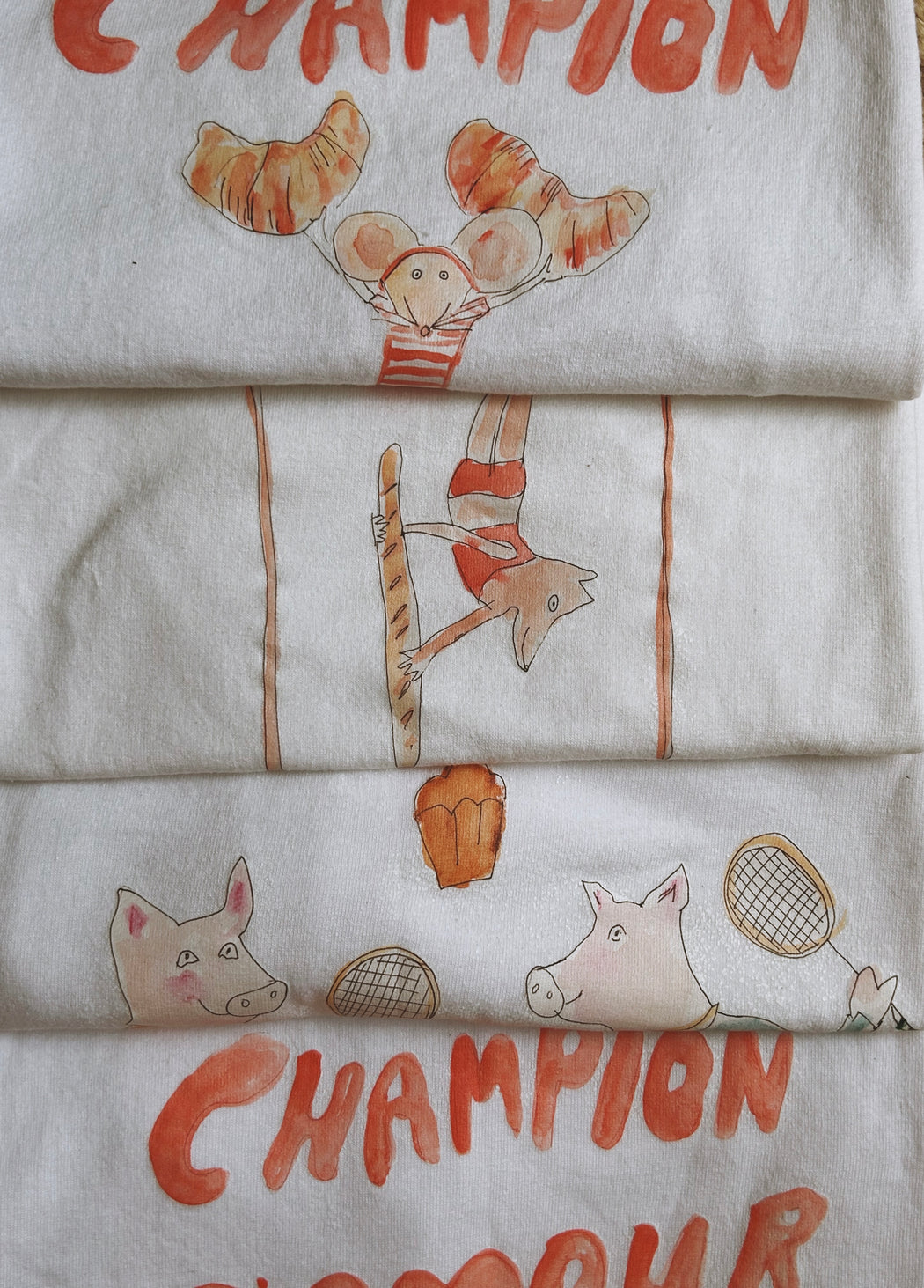Baguette Jump KIDS T-Shirt -Victoria Steiner collab ♥️