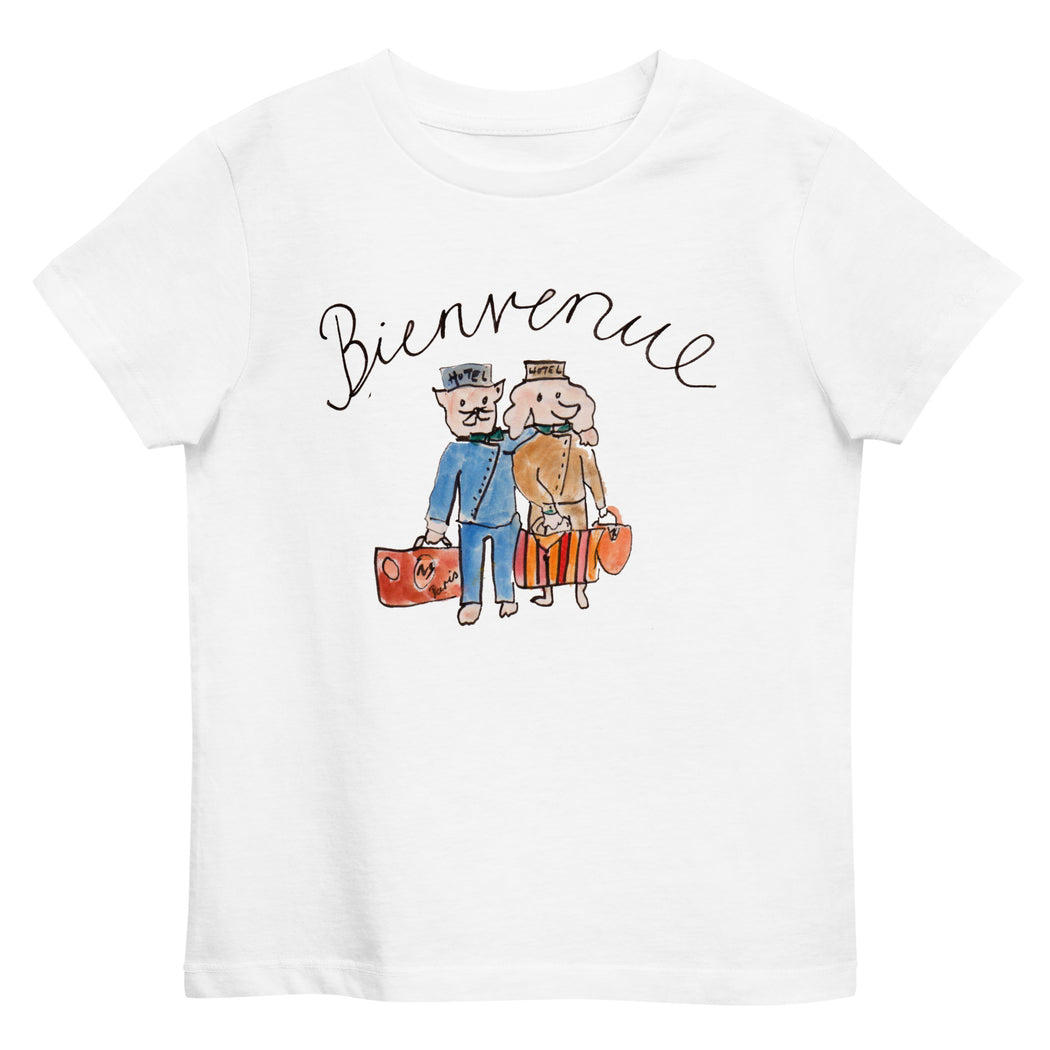 Bienvenue kids T-Shirt organic cotton