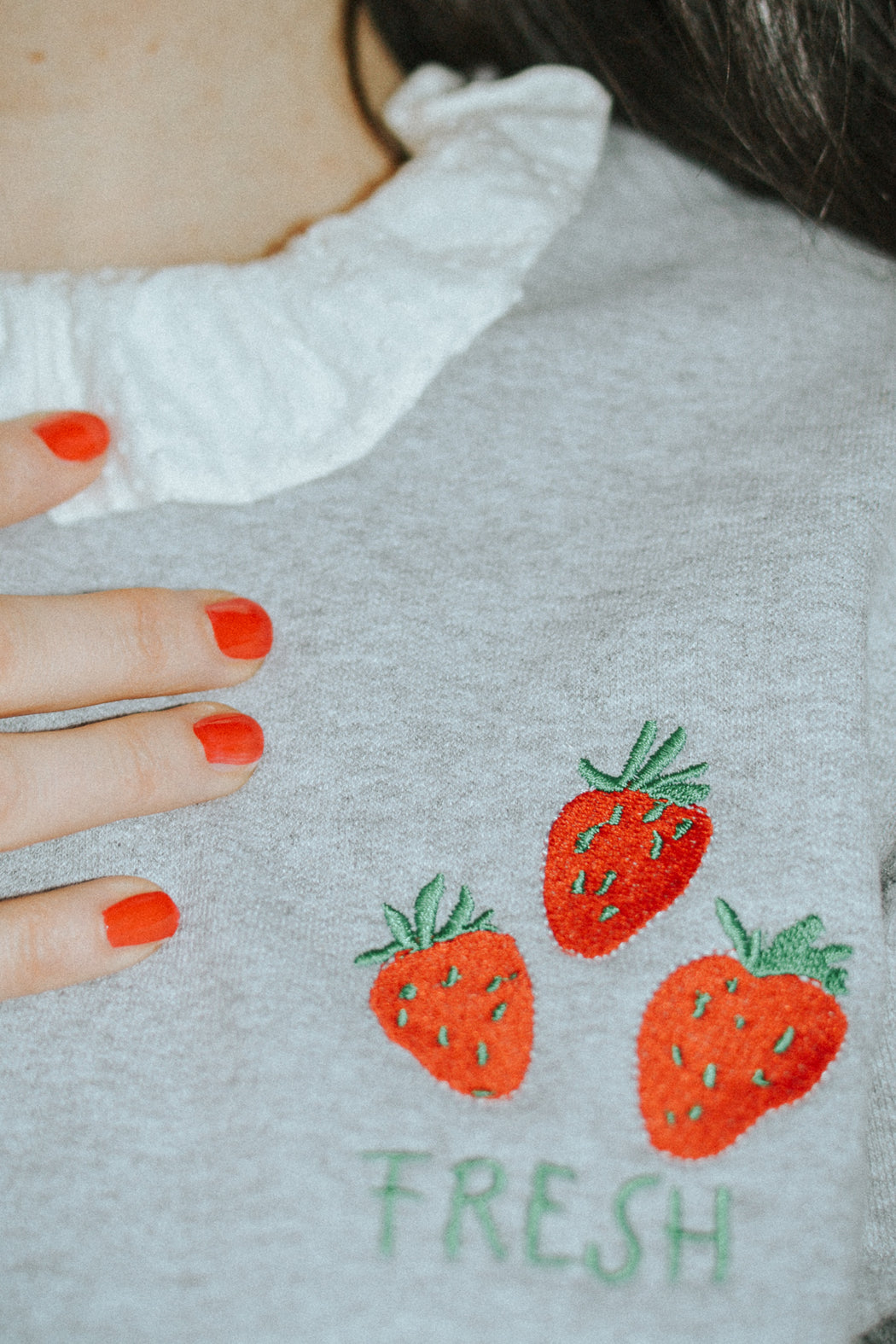 Strawberry Sweatshirt