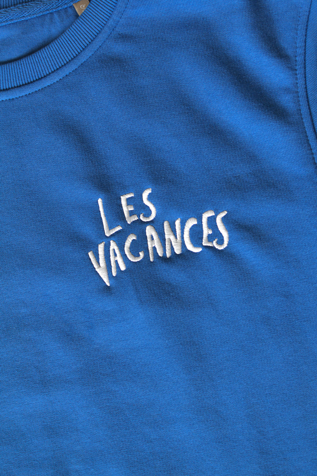 Les Vacances organic sweatshirt 💙