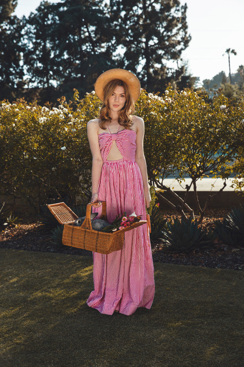 Cosmic Fruit dress- pink - Family Affairs