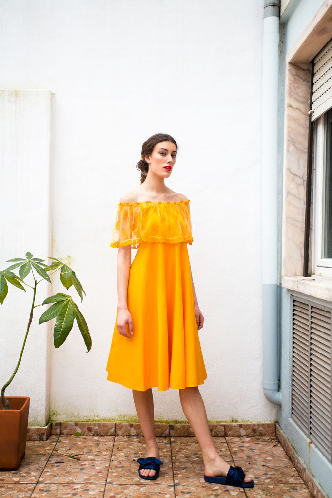 Lisbon Marigold dress - Family Affairs