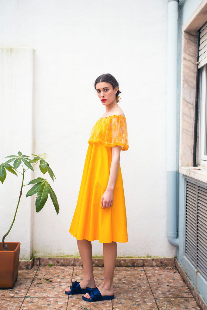 Lisbon Marigold dress - Family Affairs