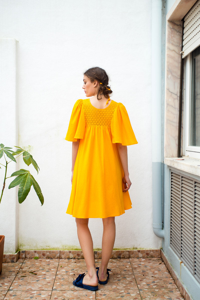 Venus Marigold dress - Family Affairs