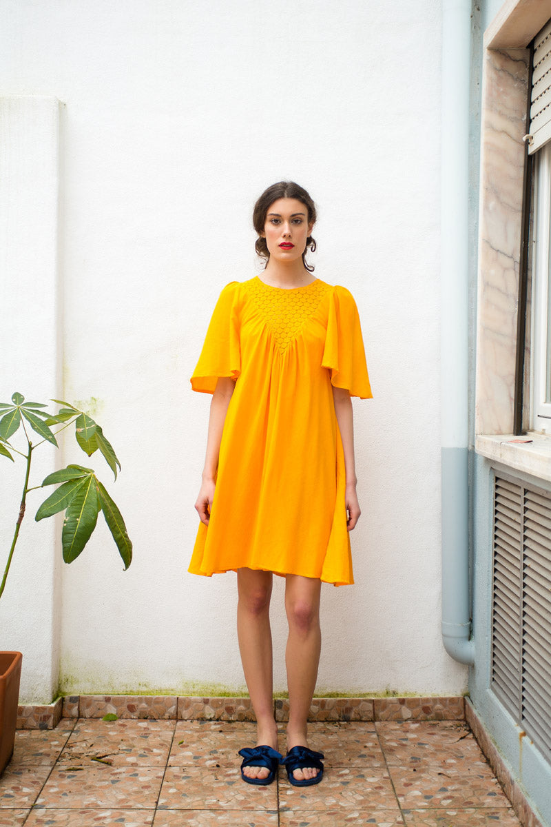 Venus Marigold dress - Family Affairs