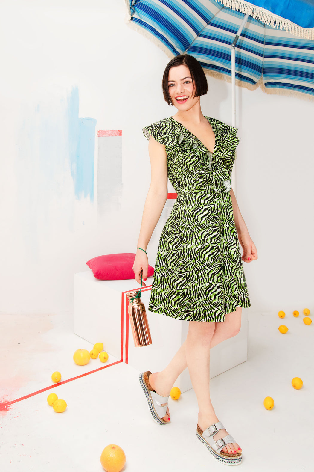 Agave Green dress - Family Affairs