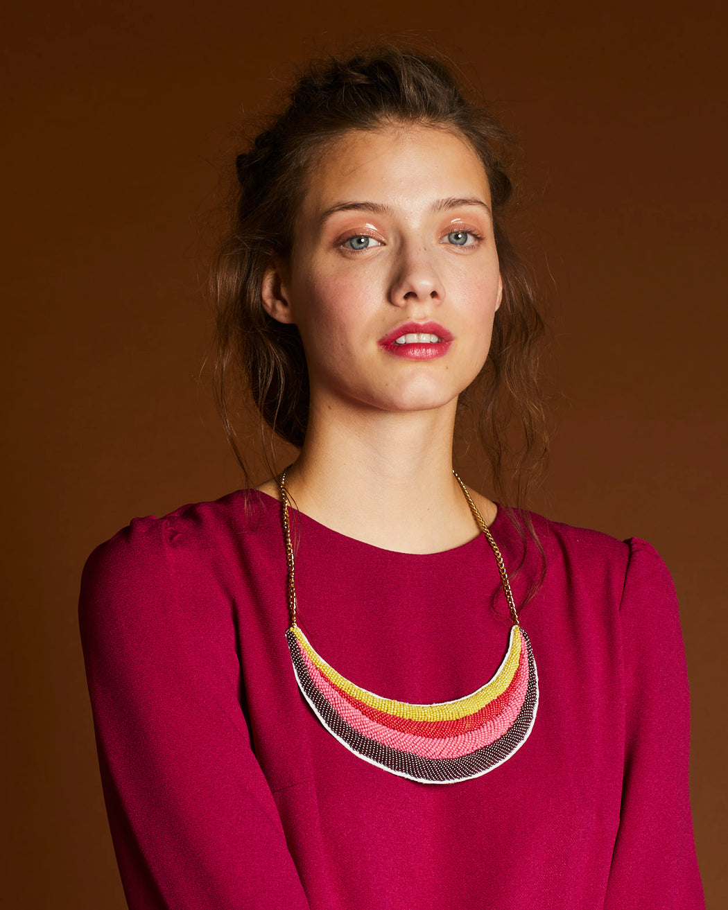 Rainbow Valley Pink necklace - Family Affairs