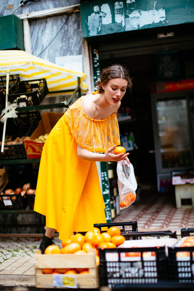 Lisbon Marigold dress - Family Affairs