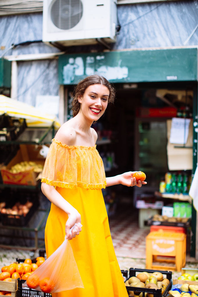 Lisbon Marigold dress - Family Affairs