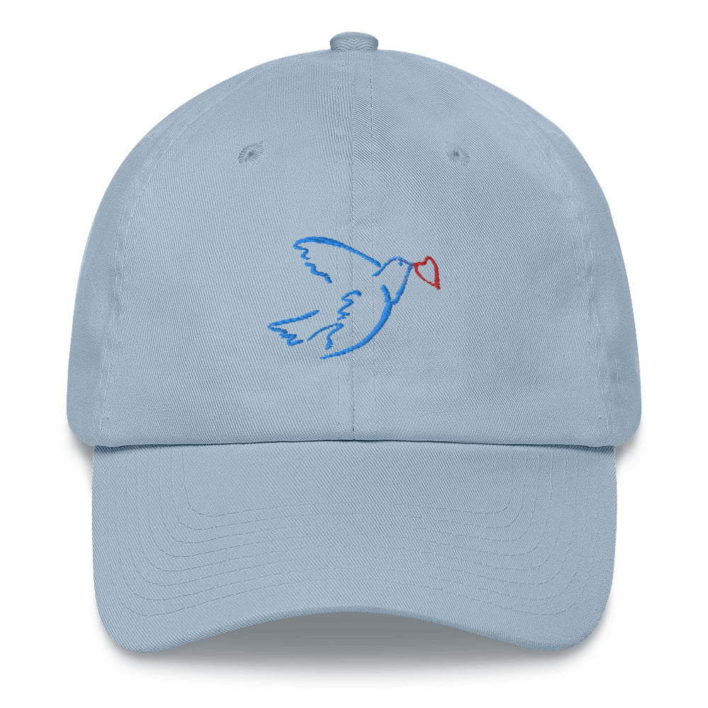 Peace cap- sky blue