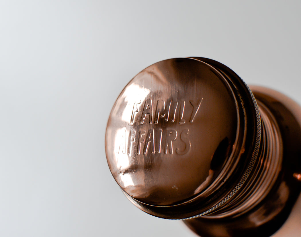 Victory copper water bottle - Family Affairs