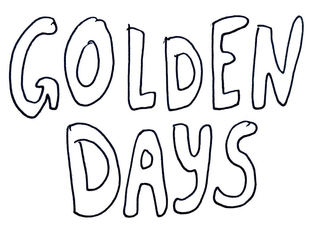 Golden Days copper water bottle - Family Affairs