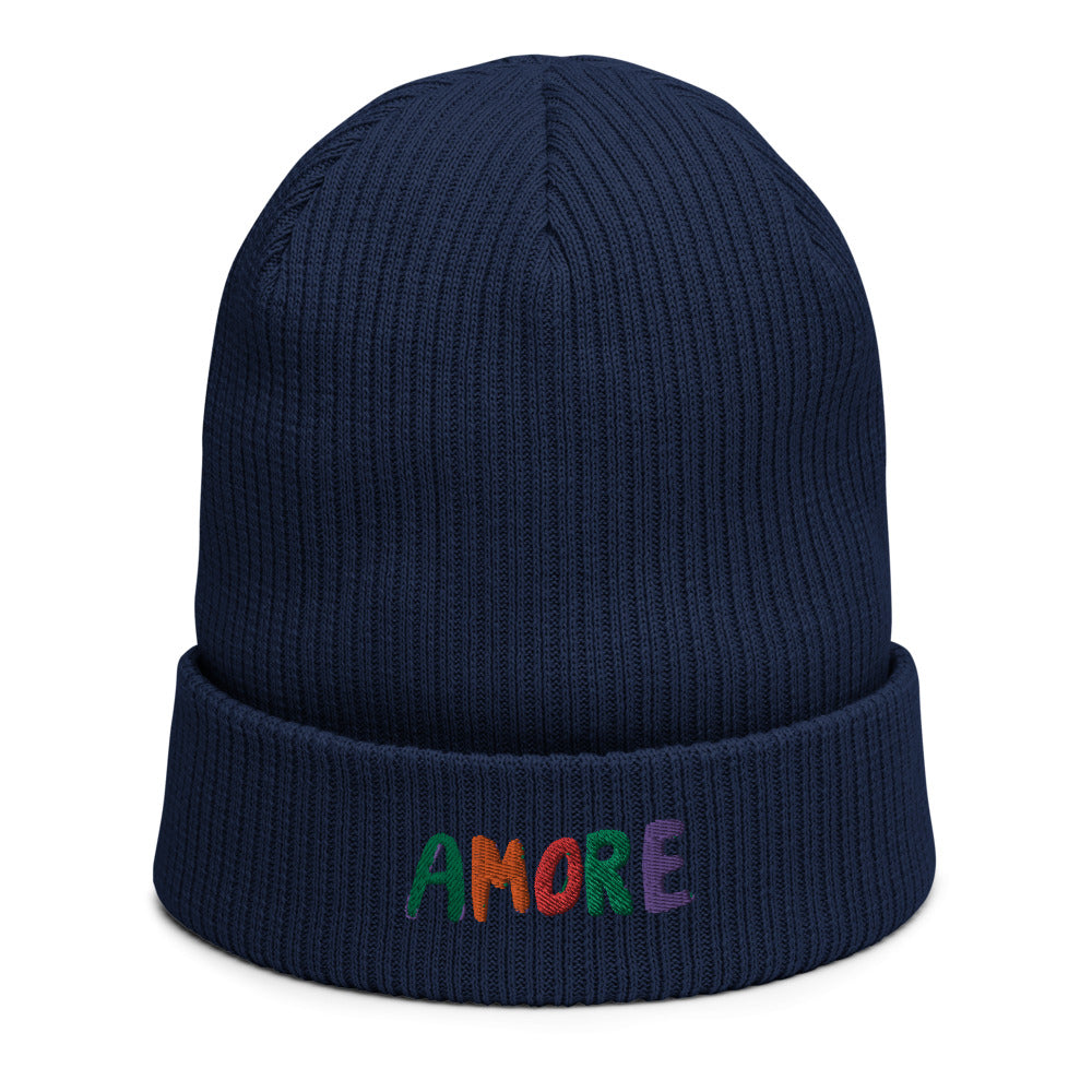 Amore organic cotton knit hat- various colors