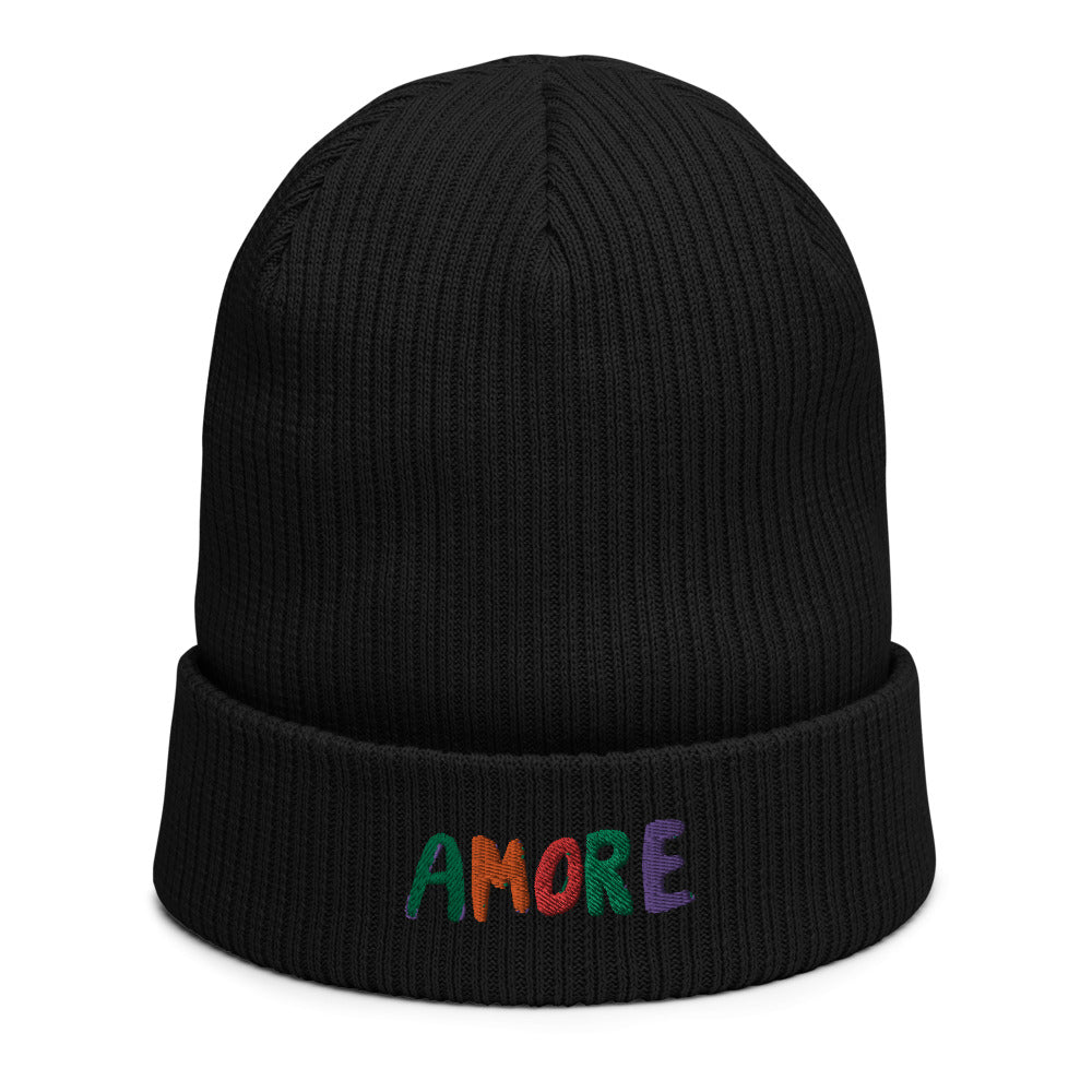 Amore organic cotton knit hat- various colors