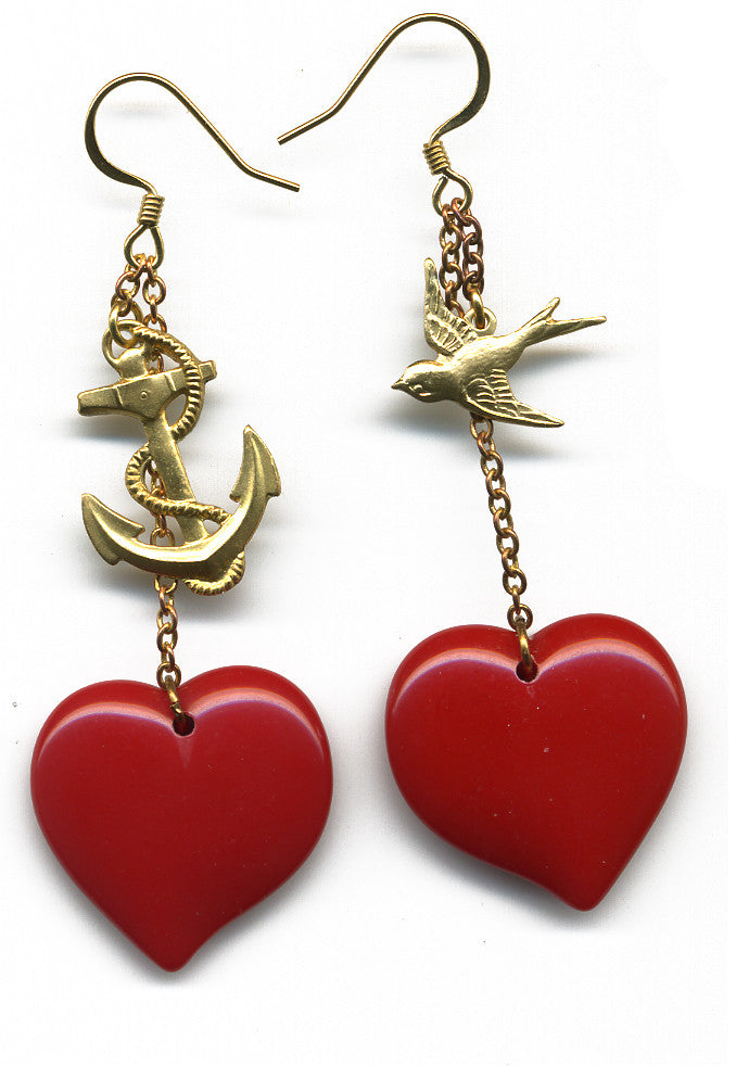 Sailor Love earrings - Family Affairs