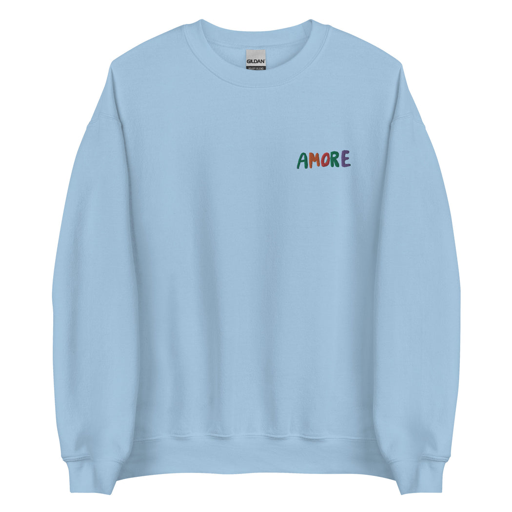 Amore Sweatshirt- light blue šØ