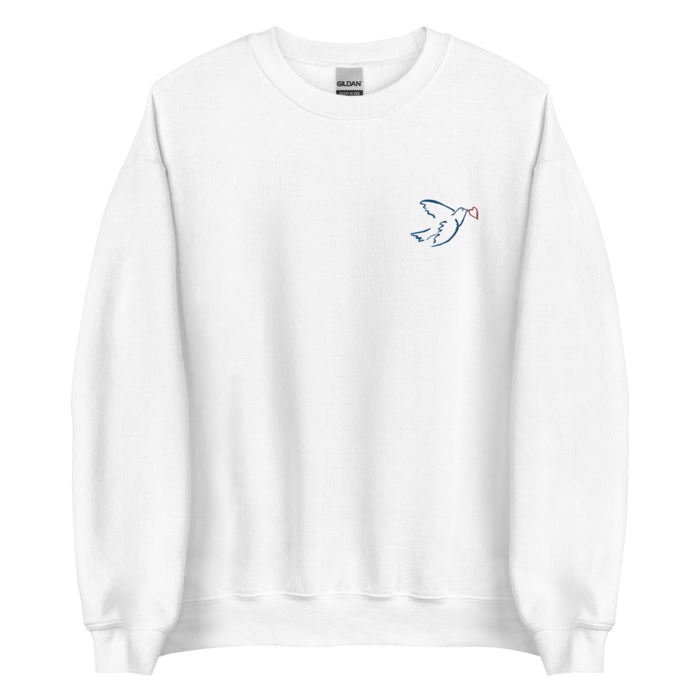 Peace Sweatshirt - white