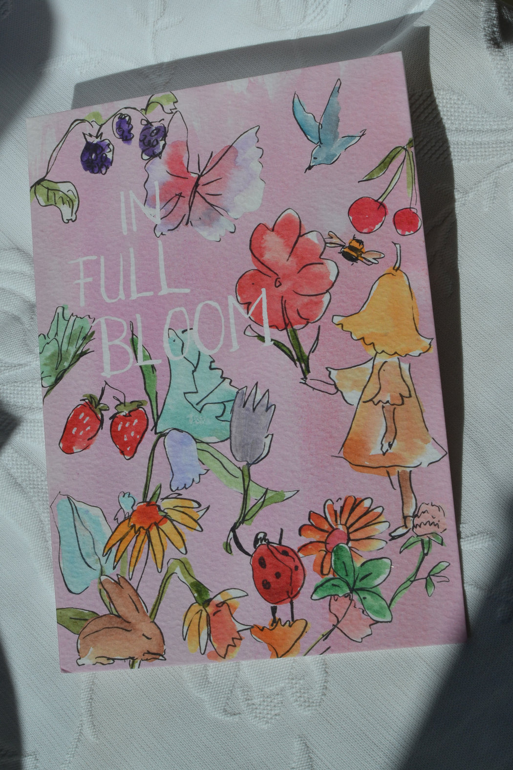 In Full Bloom- deluxe printed card