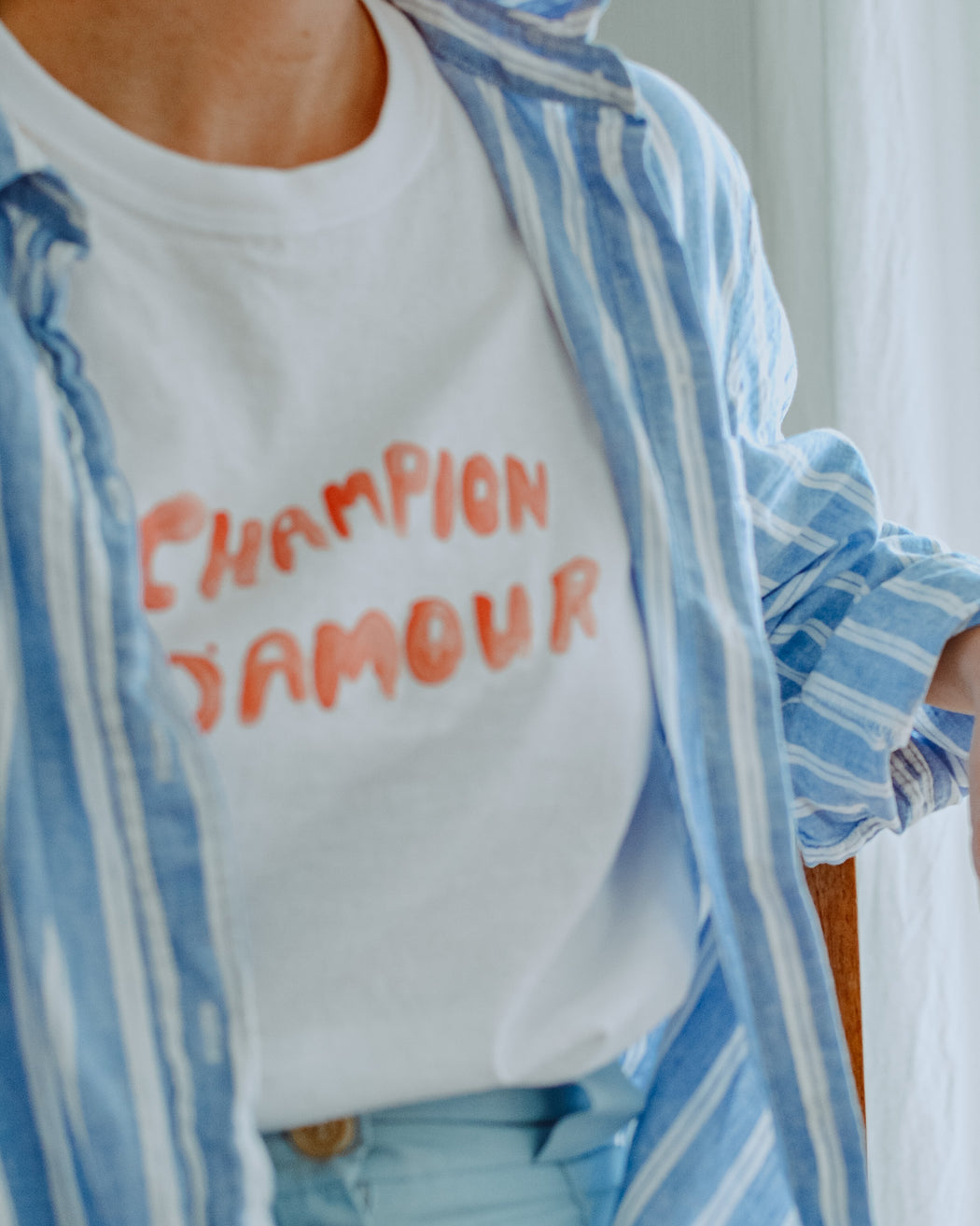 Champion D'Amour GROWN UP T-Shirt -Victoria Steiner collab ♥️