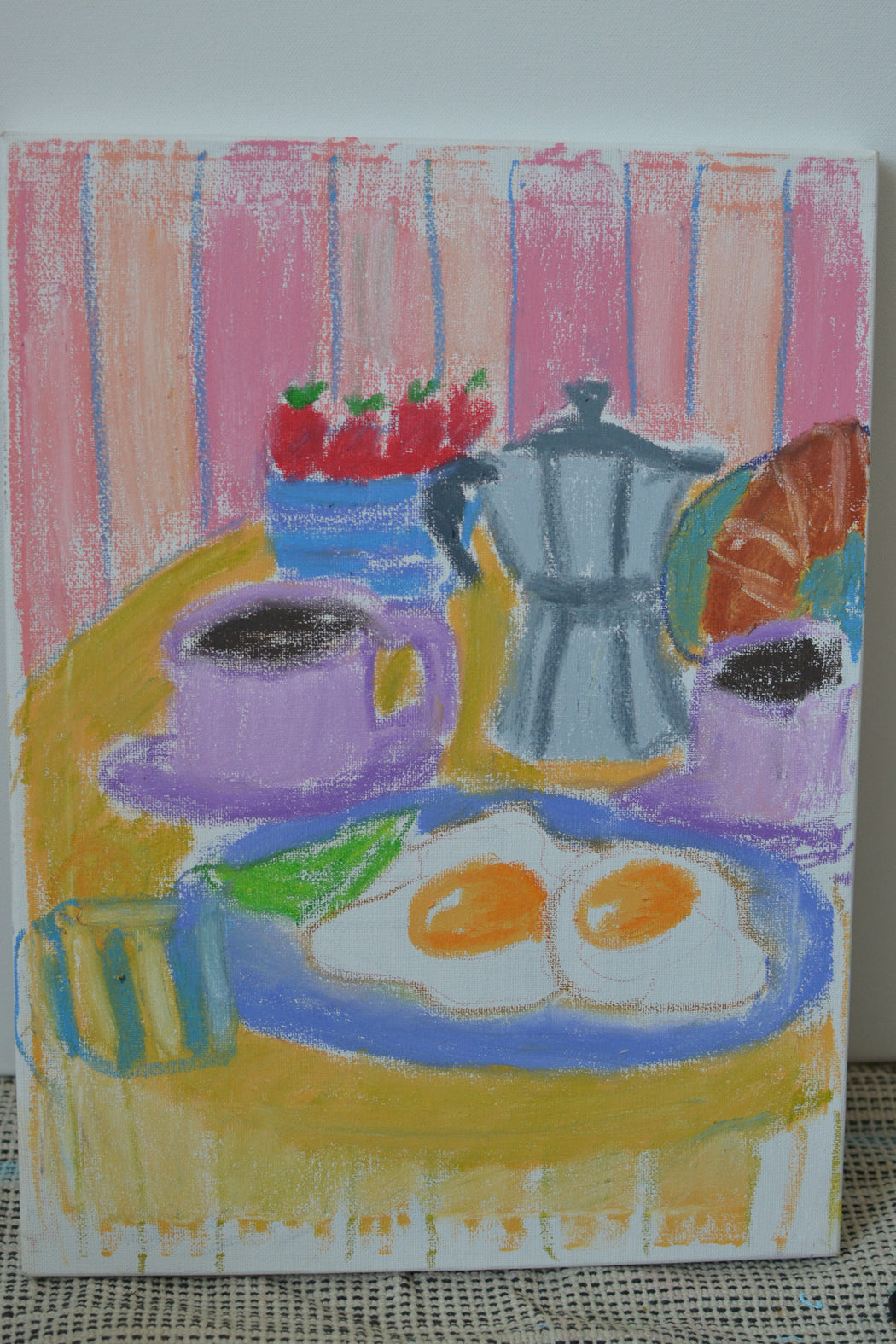 Breakfast Club Pajamas Party- Painting Workshop July 4th- Zürich  ☕🍳🥐