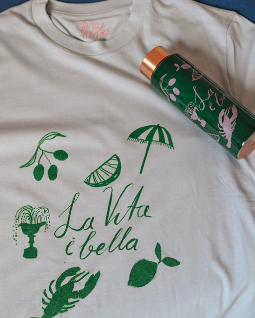 La Vita è Bella organic cotton t-shirt