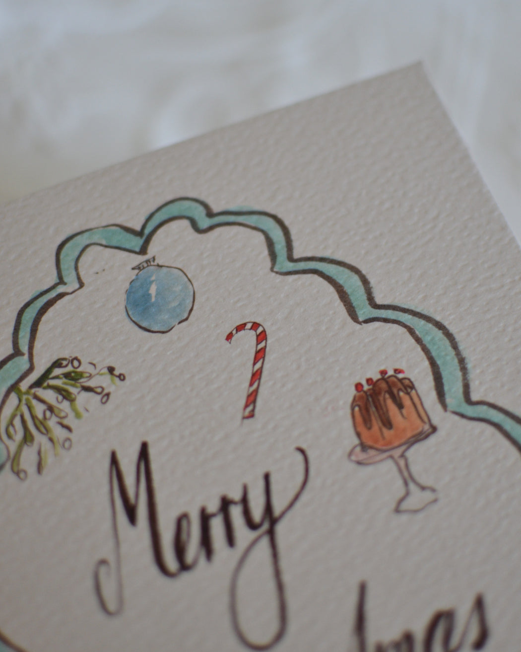 Merry Christmas - printed card