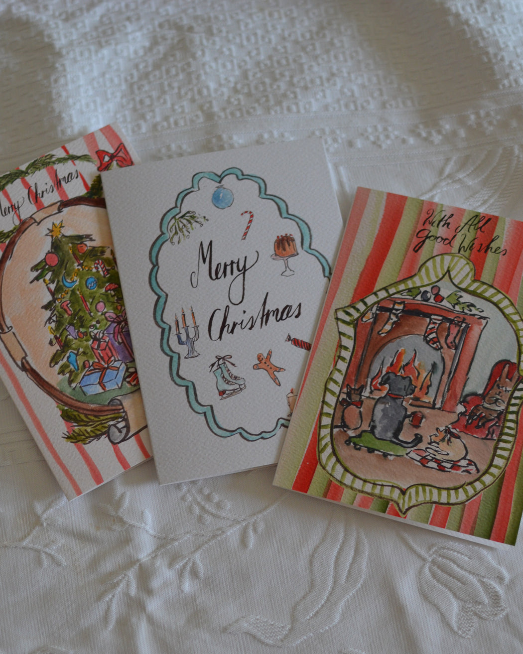 Christmas tree - printed card