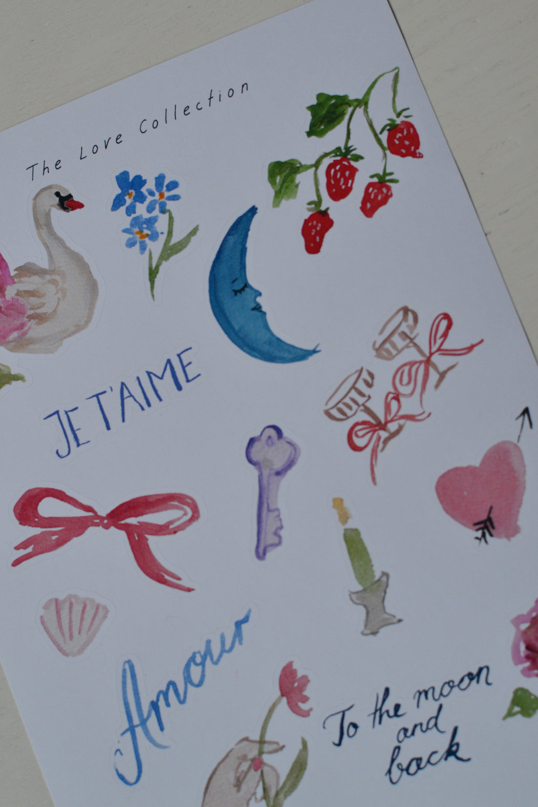 The Love Colletion Sticker Sets