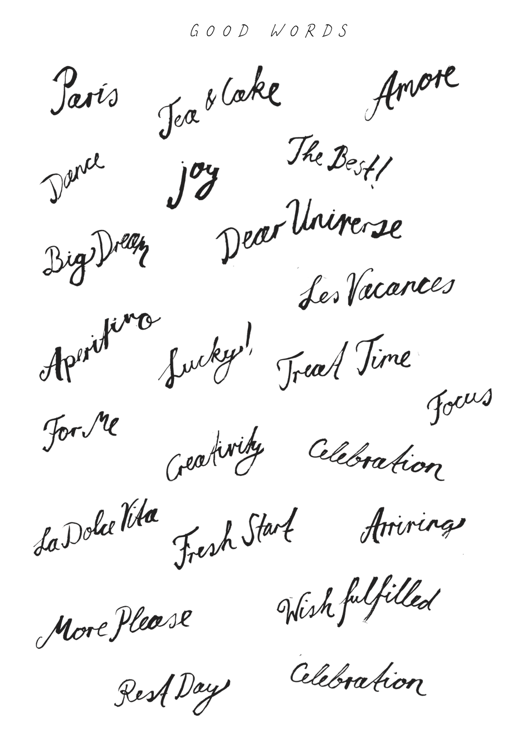 The Good Things - 2026 Planner