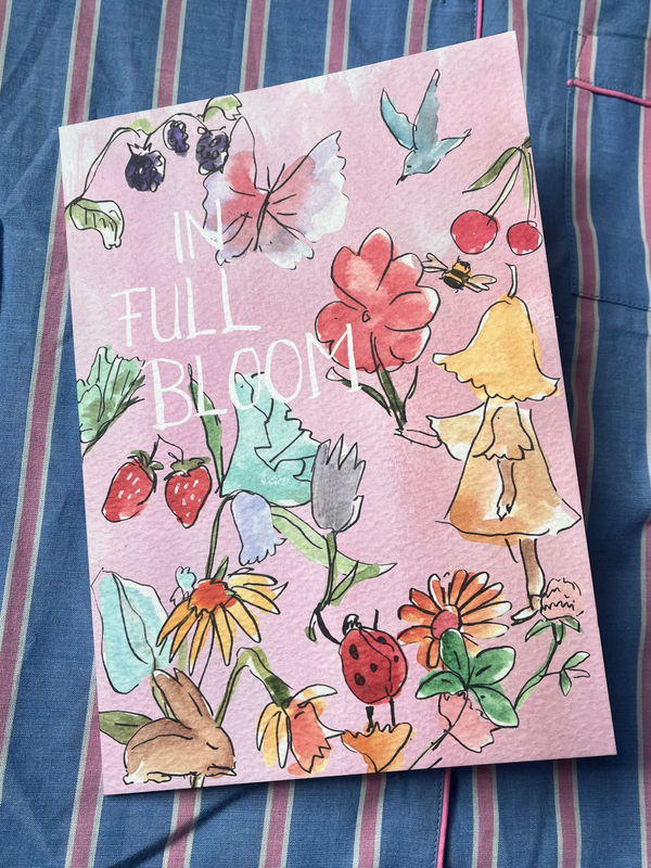 In Full Bloom- deluxe printed card