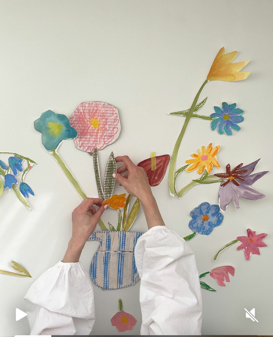 I Can Paint Myself Flowers Workshop