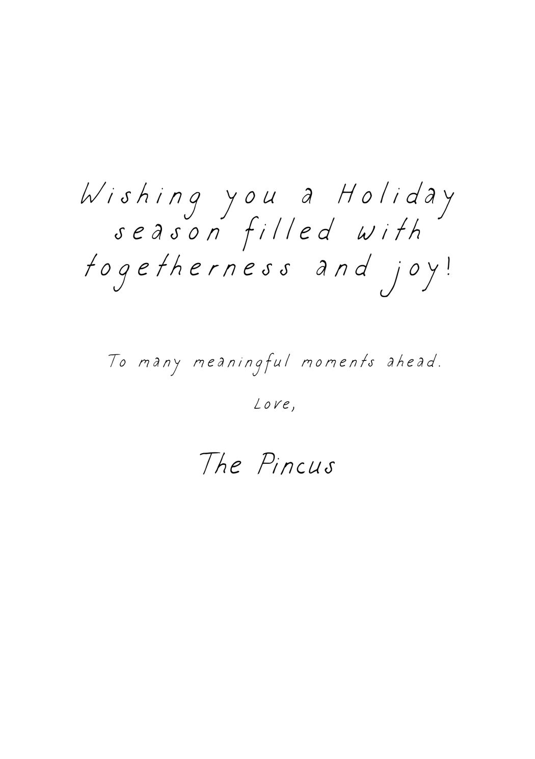 Angel Bow - Customized card printed