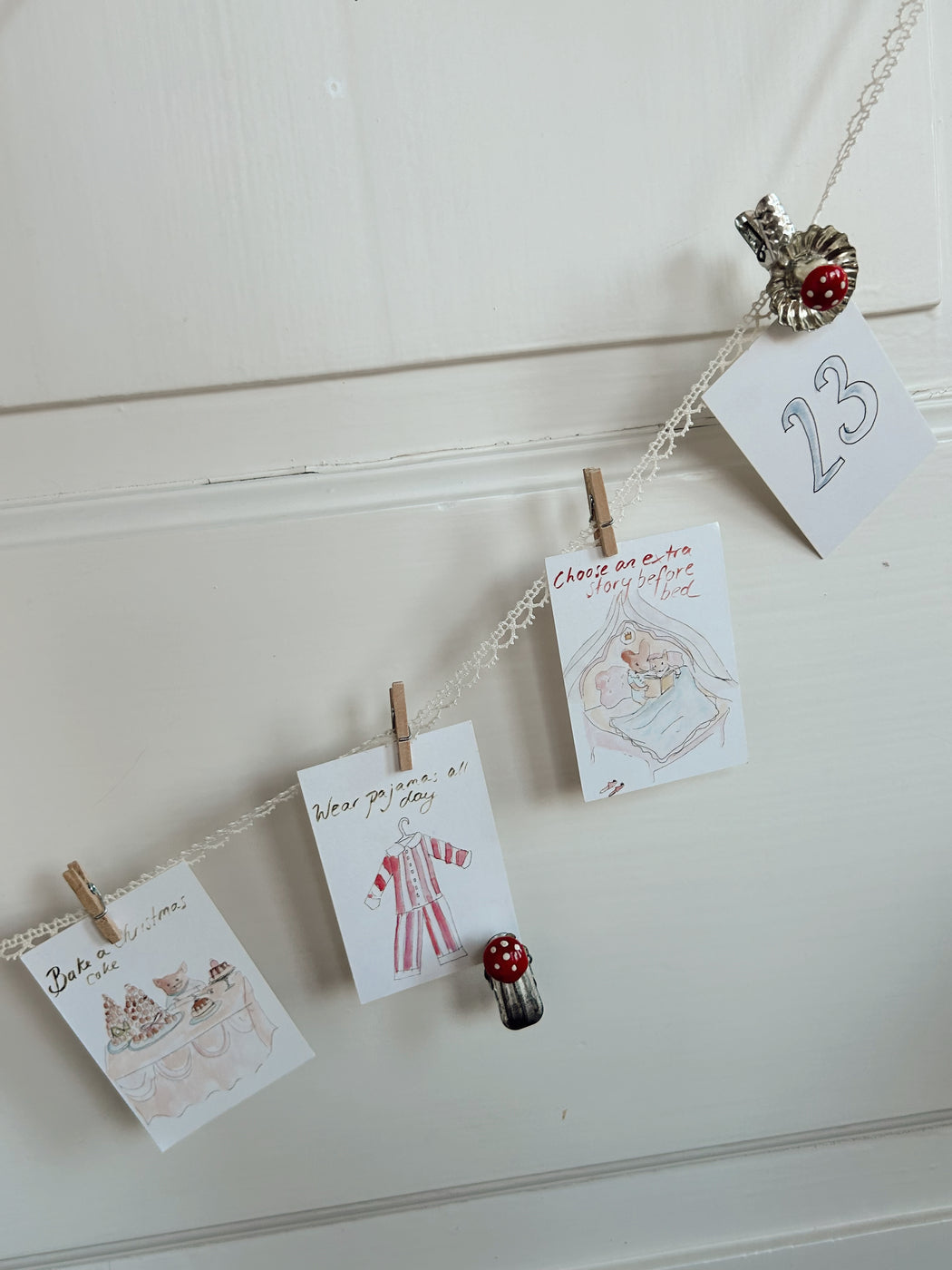 Advent calendar activity cards x Victoria Steiner