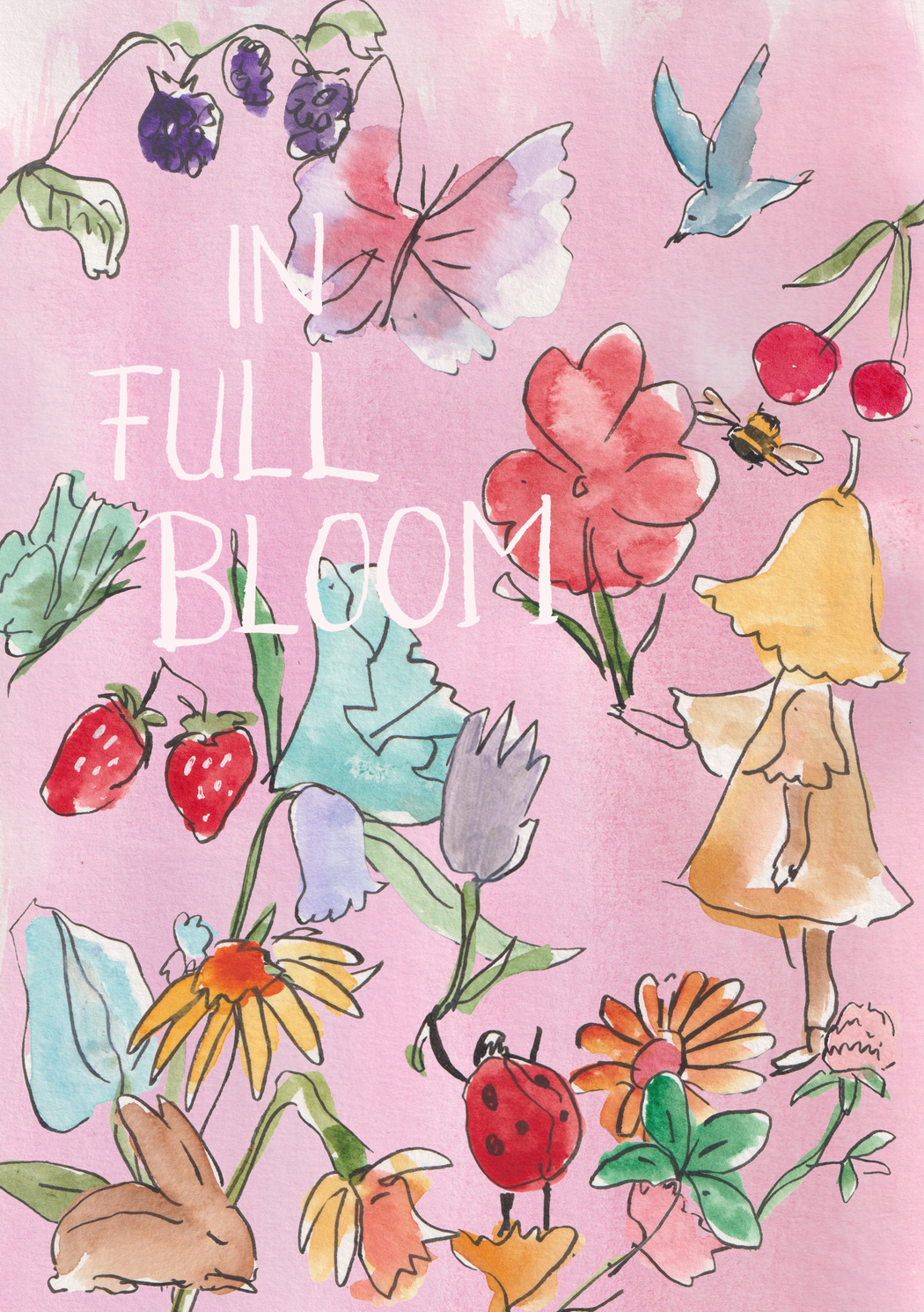 In Full Bloom- deluxe printed card