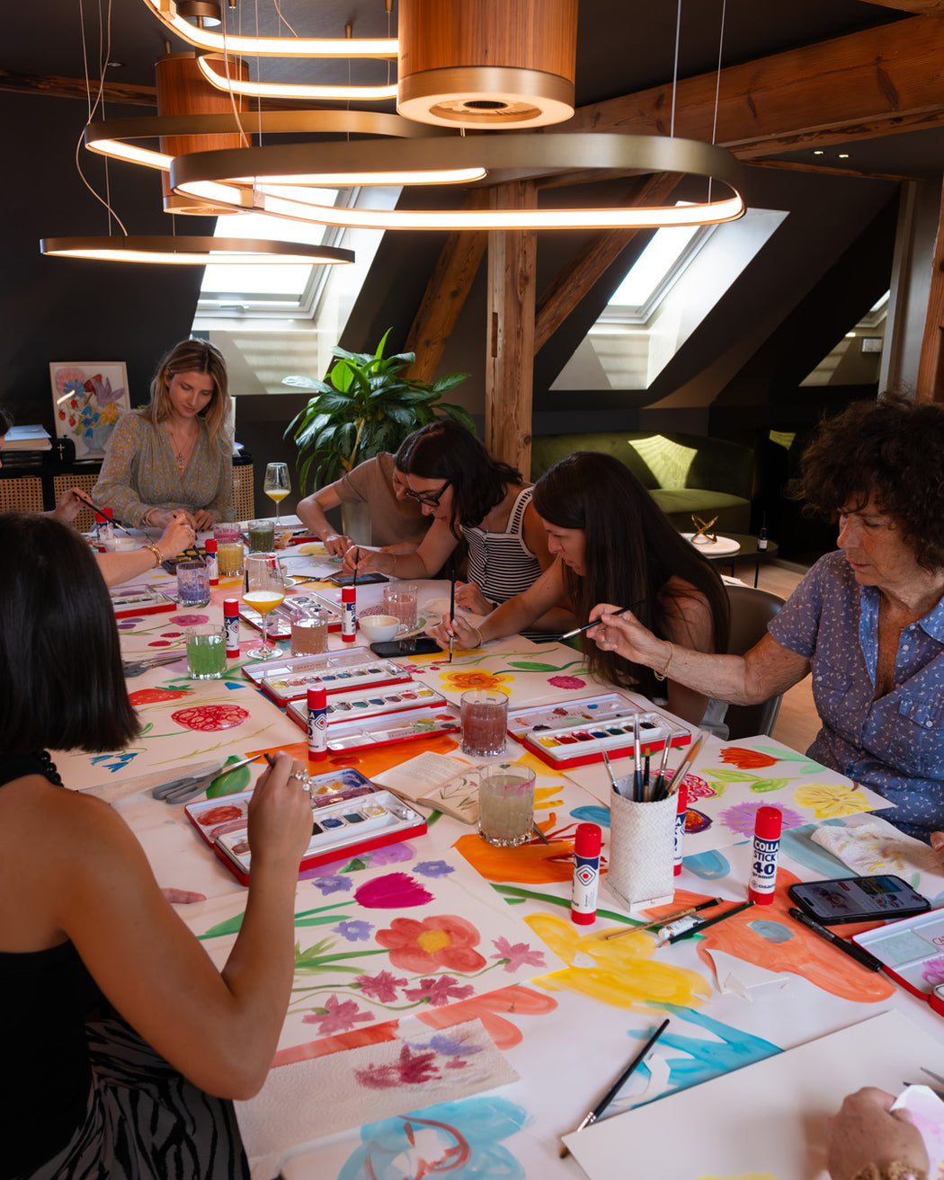 I Can Paint Myself Flowers Workshop Sept. 5th- Zürich