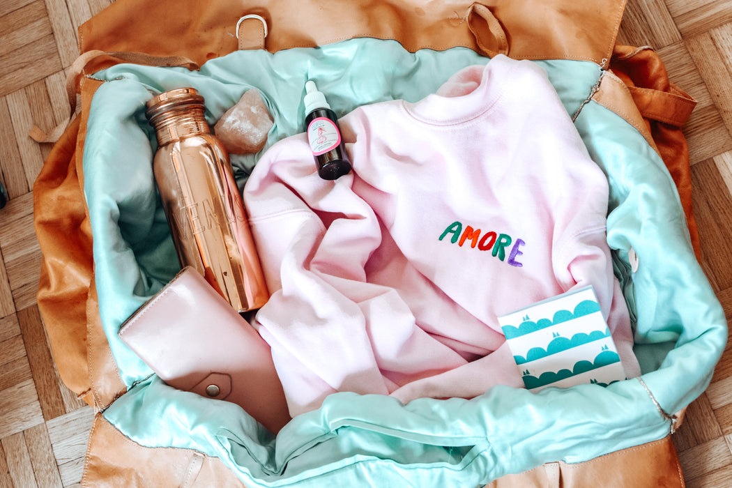 Amore Sweatshirt - light pink