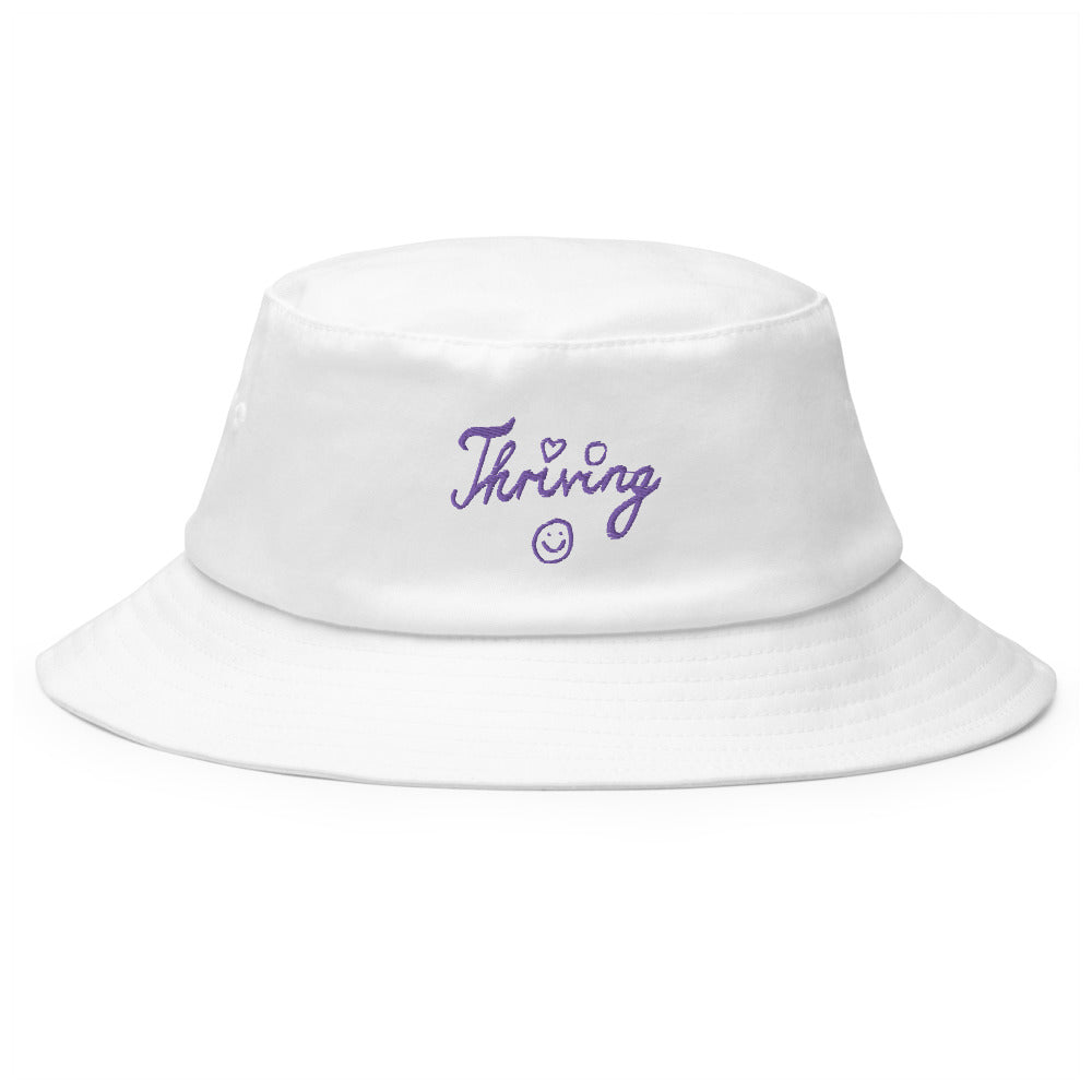 Thriving Bucket Hat- purple