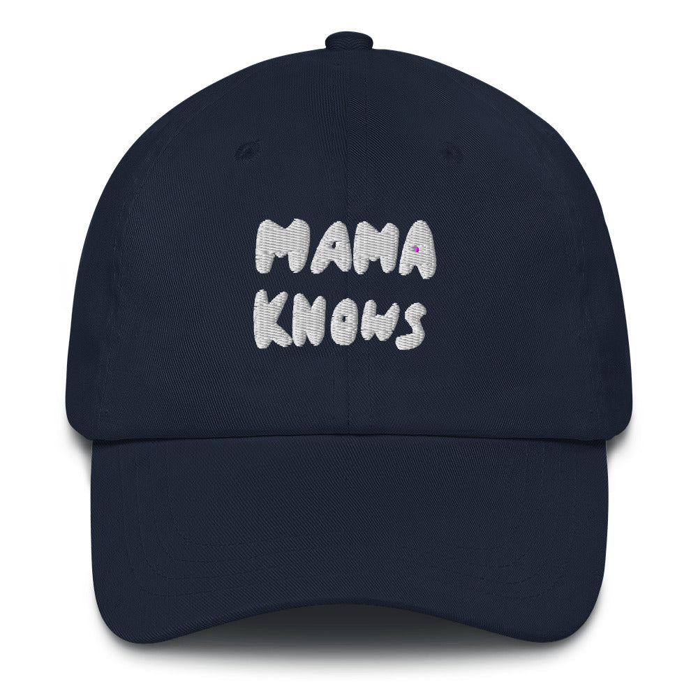 Mama Knows hat - navy